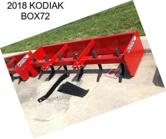 2018 KODIAK BOX72