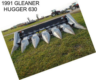 1991 GLEANER HUGGER 630