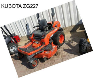 KUBOTA ZG227