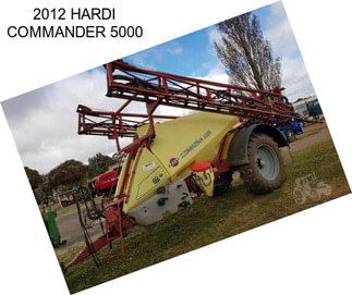 2012 HARDI COMMANDER 5000