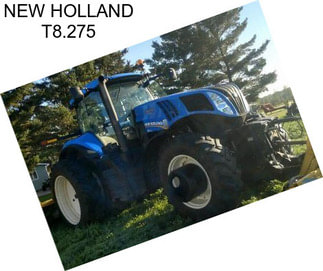 NEW HOLLAND T8.275