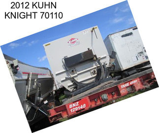 2012 KUHN KNIGHT 70110