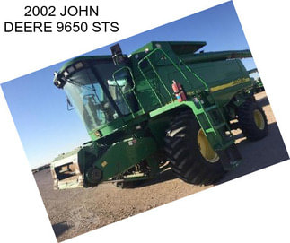 2002 JOHN DEERE 9650 STS