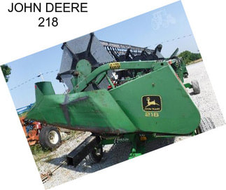 JOHN DEERE 218