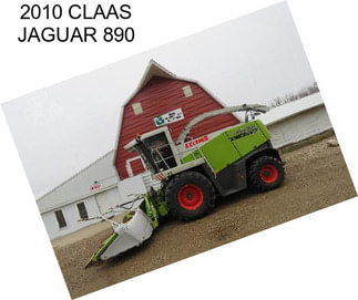 2010 CLAAS JAGUAR 890