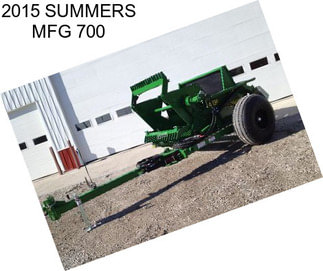 2015 SUMMERS MFG 700