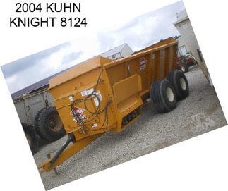 2004 KUHN KNIGHT 8124