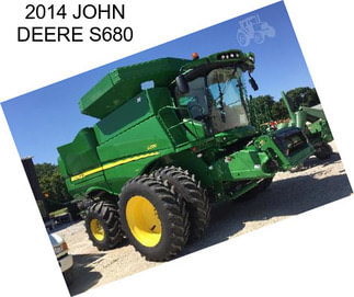 2014 JOHN DEERE S680