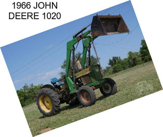 1966 JOHN DEERE 1020