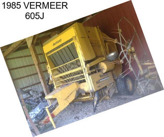 1985 VERMEER 605J