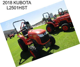 2018 KUBOTA L2501HST