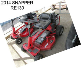2014 SNAPPER RE130