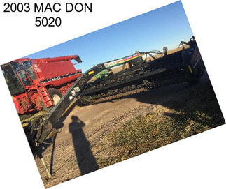 2003 MAC DON 5020