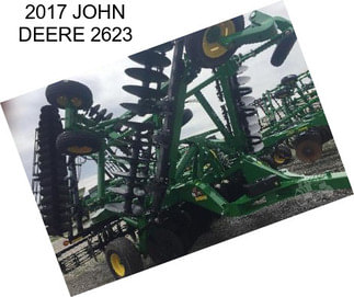 2017 JOHN DEERE 2623