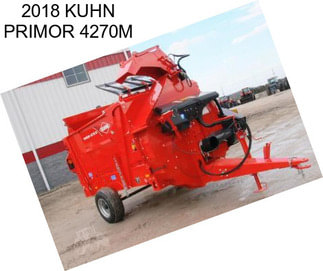 2018 KUHN PRIMOR 4270M