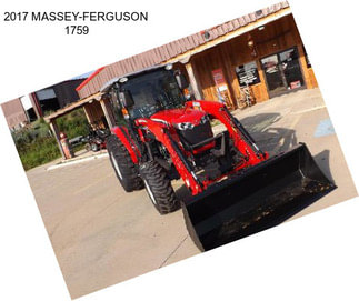 2017 MASSEY-FERGUSON 1759