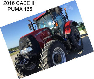 2016 CASE IH PUMA 165