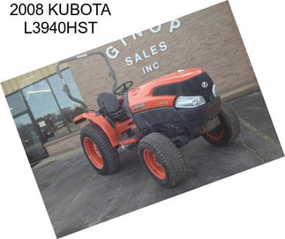 2008 KUBOTA L3940HST