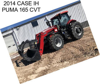 2014 CASE IH PUMA 165 CVT