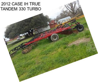 2012 CASE IH TRUE TANDEM 330 TURBO