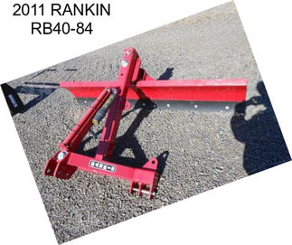 2011 RANKIN RB40-84