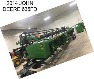 2014 JOHN DEERE 635FD