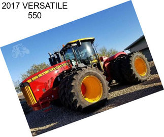 2017 VERSATILE 550