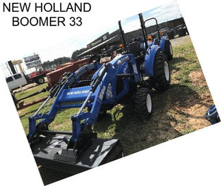 NEW HOLLAND BOOMER 33