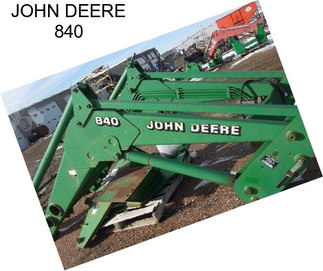 JOHN DEERE 840