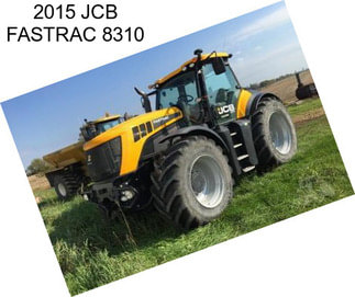 2015 JCB FASTRAC 8310