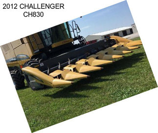 2012 CHALLENGER CH830