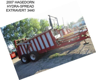 2007 HAGEDORN HYDRA-SPREAD EXTRAVERT 3440