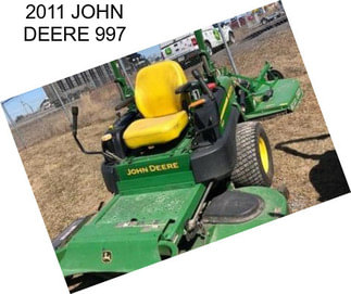 2011 JOHN DEERE 997