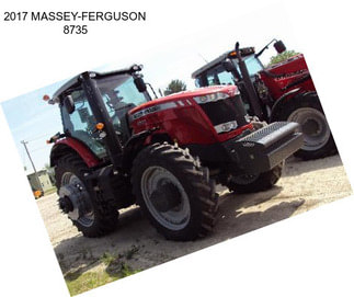 2017 MASSEY-FERGUSON 8735