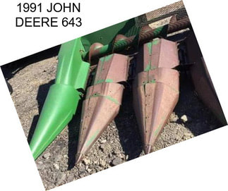 1991 JOHN DEERE 643