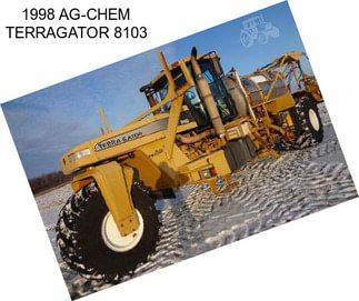 1998 AG-CHEM TERRAGATOR 8103
