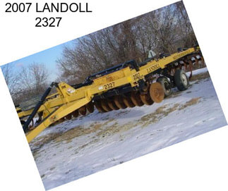 2007 LANDOLL 2327