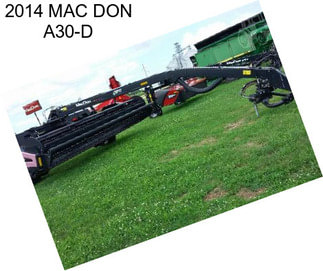 2014 MAC DON A30-D