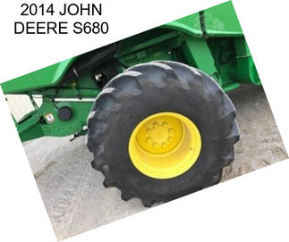 2014 JOHN DEERE S680