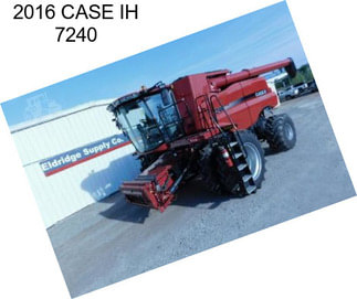 2016 CASE IH 7240