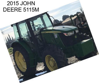 2015 JOHN DEERE 5115M