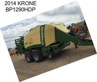 2014 KRONE BP1290HDP