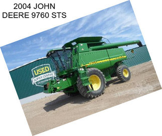 2004 JOHN DEERE 9760 STS