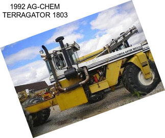 1992 AG-CHEM TERRAGATOR 1803