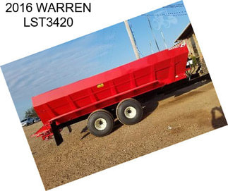 2016 WARREN LST3420