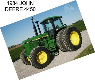 1984 JOHN DEERE 4450