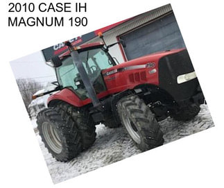 2010 CASE IH MAGNUM 190