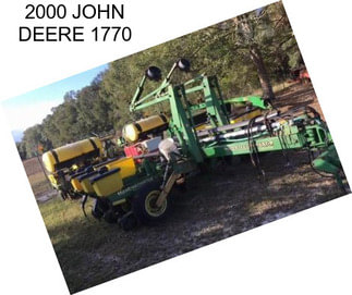 2000 JOHN DEERE 1770