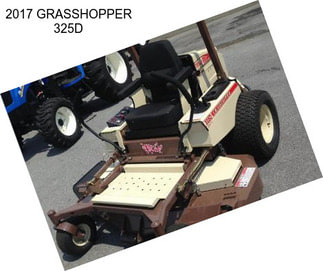 2017 GRASSHOPPER 325D