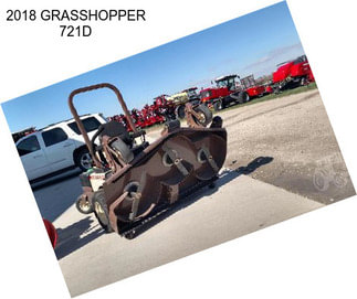 2018 GRASSHOPPER 721D